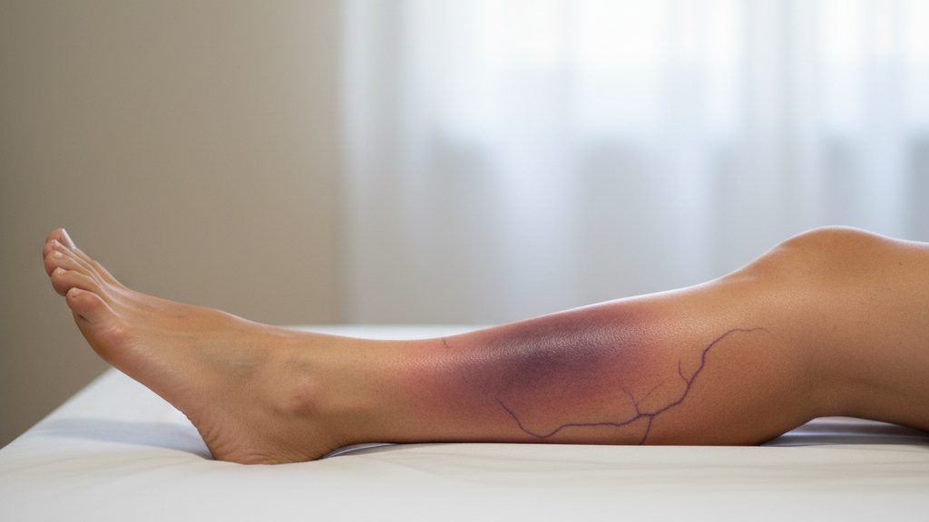 Lábtrombózis tünetei: Így ismerd fel időben a veszélyes jeleket